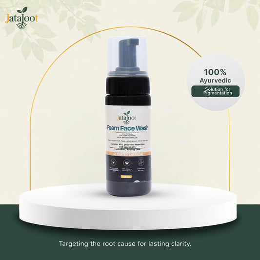 Jatajoot Charcoal Foam Face Wash