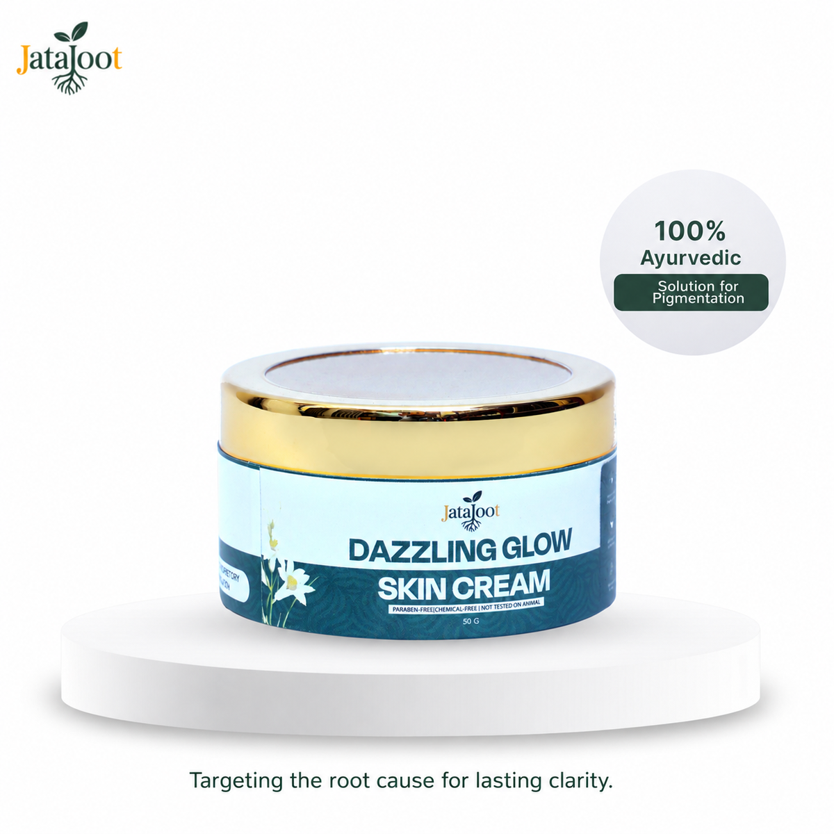 Jatajoot Dazzling Saffron Aloe Vera Glow Day Cream
