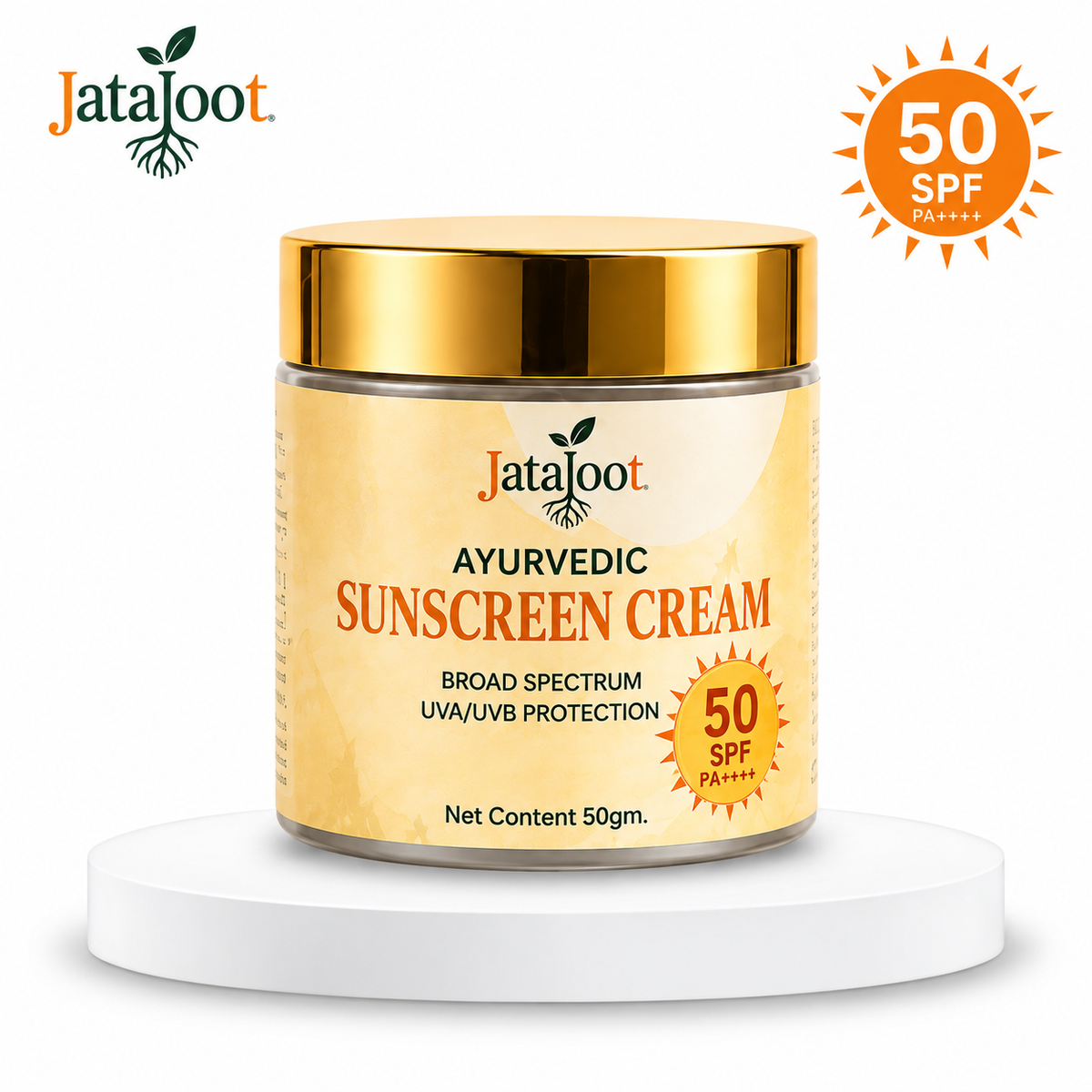 Ayurvedic Aloe Vera And Orange Peel Extract Sunscreen Cream